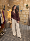 Quesadilla Burgundy | Blouse