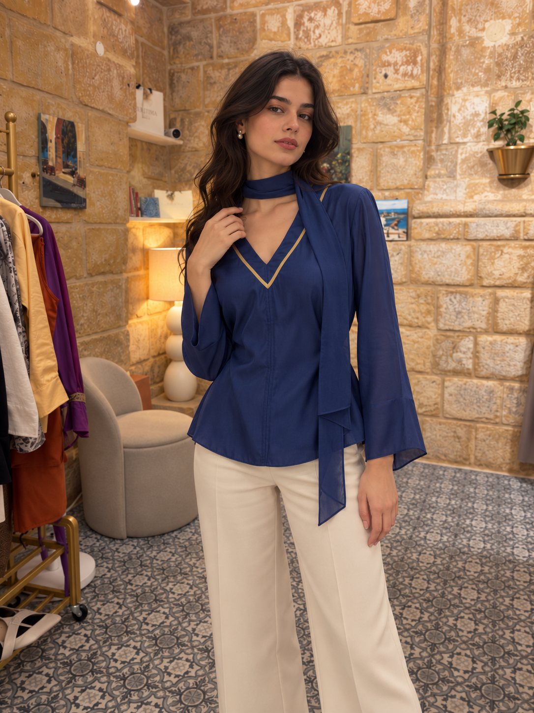 Quesadilla Blue | Blouse