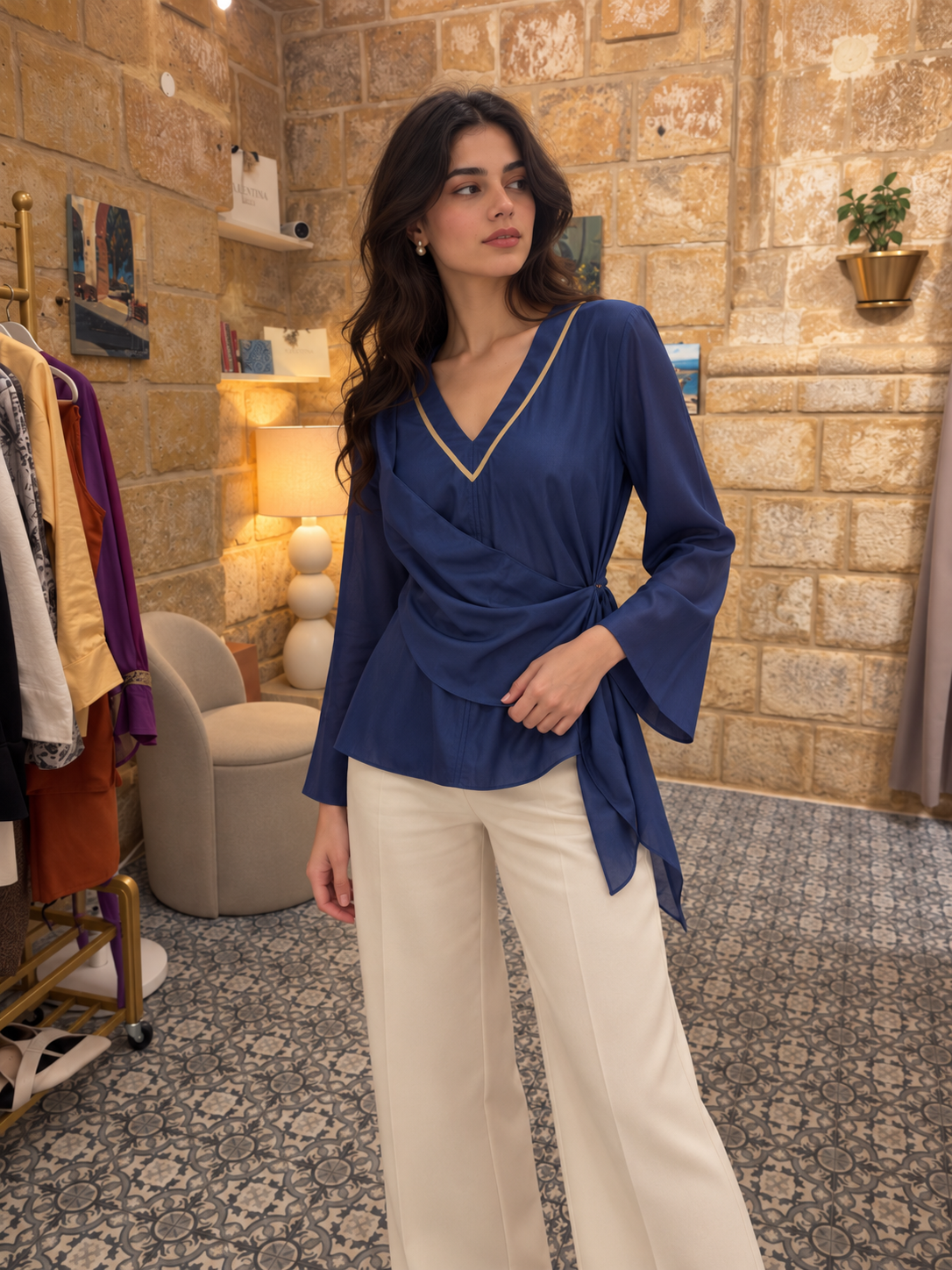 Quesadilla Blue | Blouse
