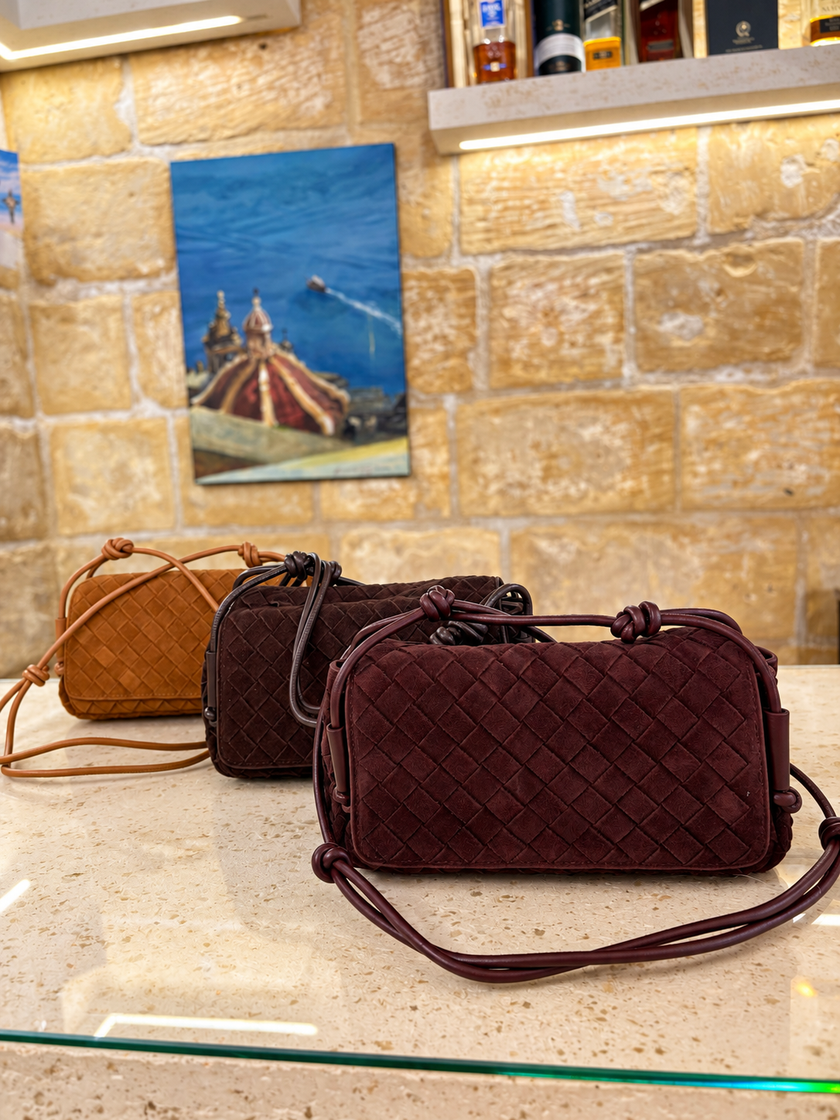 Sorella | Handwoven Leather Bag