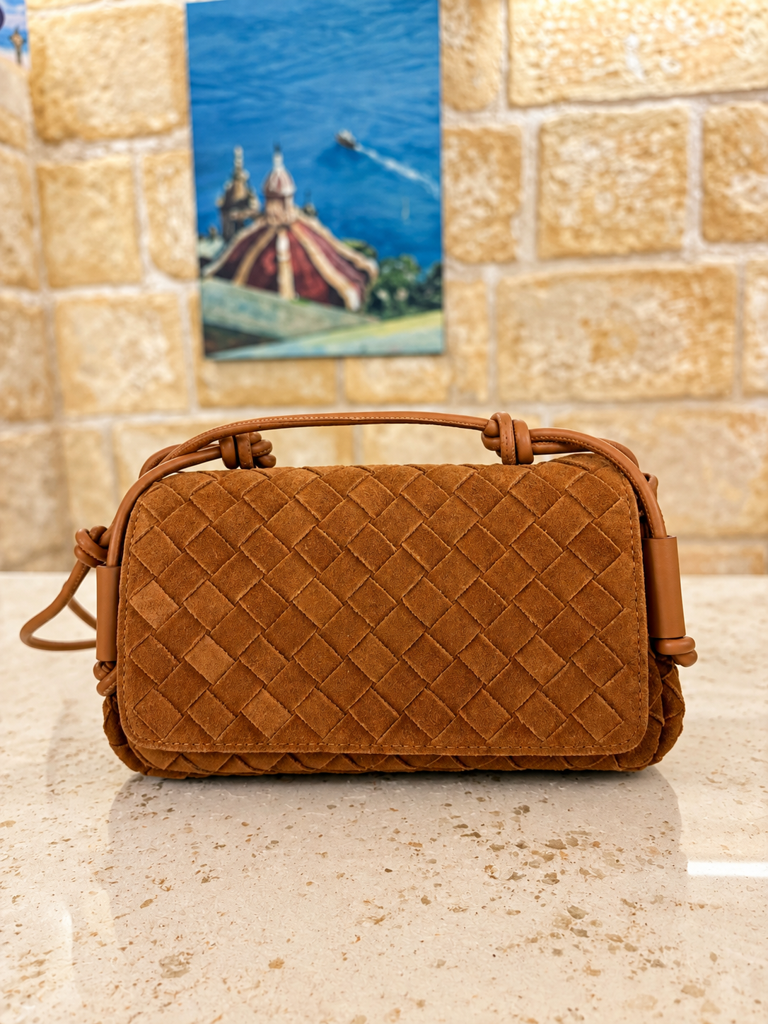 Sorella | Handwoven Leather Bag