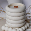 Warm Amber Ring Jar | Vegan Scented Candle