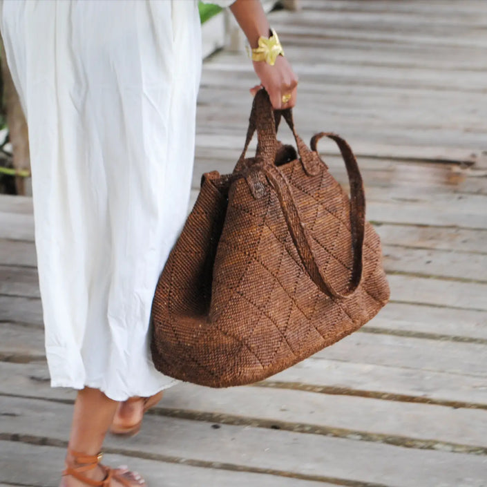 Bossy Heritage Large - Natural Raffia