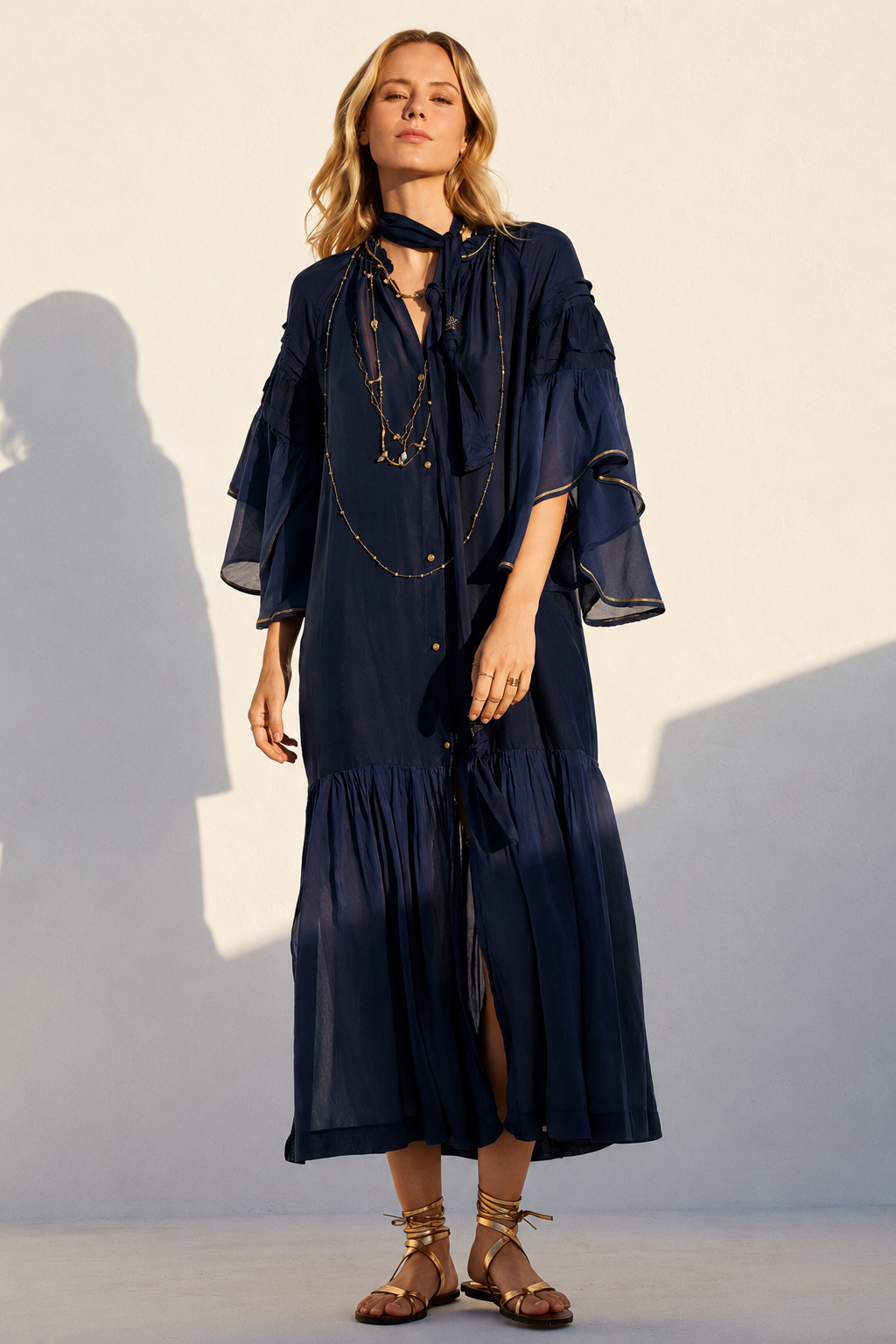 Dreamlight Dress- Deep Ocean