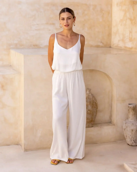 Divine Light EcoVero™ Satin Zenith Top