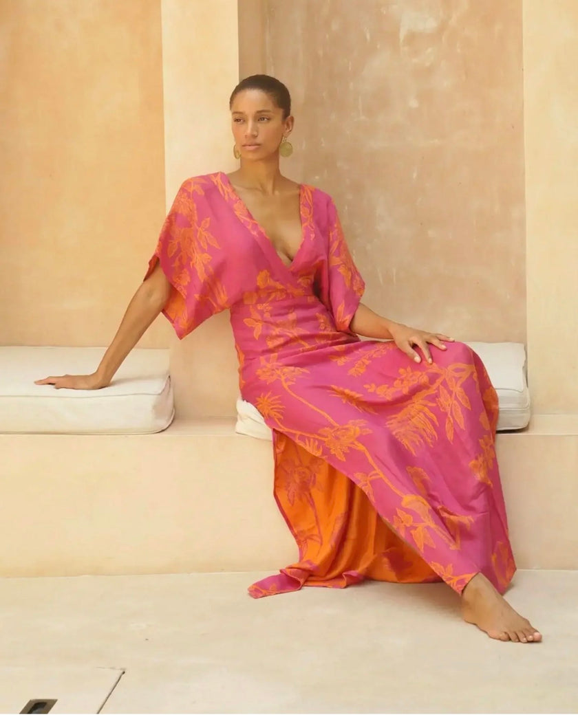 Bougainvillea EcoVero Leela Dress