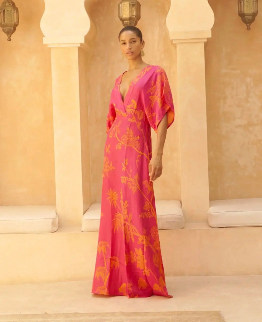 Bougainvillea EcoVero Leela Dress