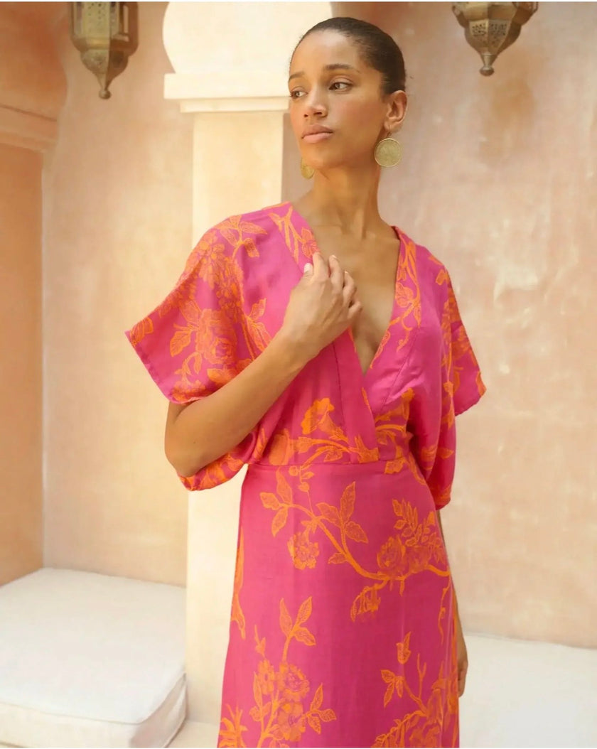 Bougainvillea EcoVero Leela Dress