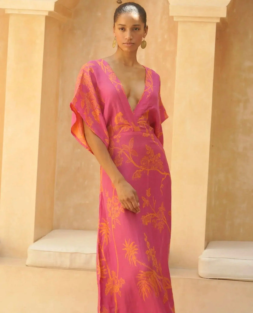 Bougainvillea EcoVero Leela Dress