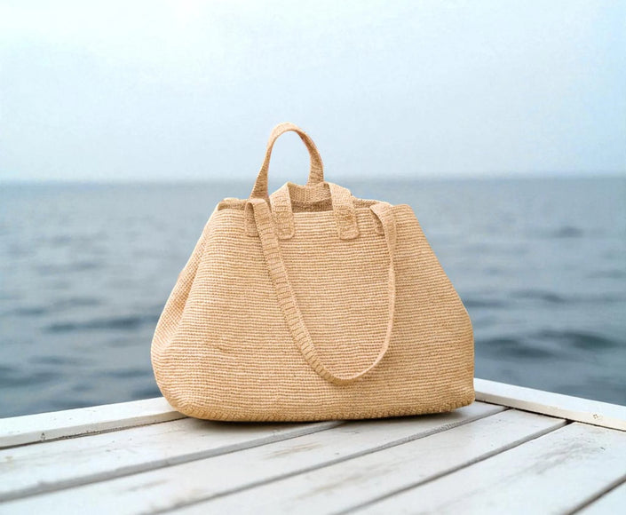 Bossy Heritage Large - Natural Raffia