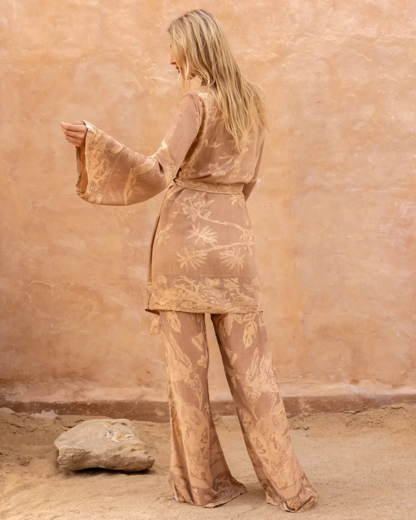 Secrets of the Sands - Modal Short Kimono - New Arrival