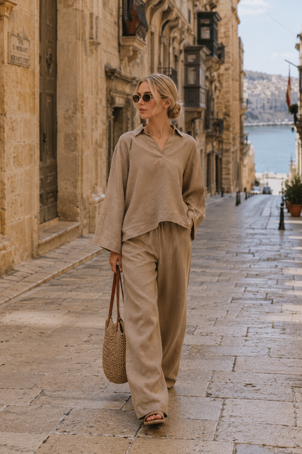 The Safa Set - 100% ORGANIC LINEN