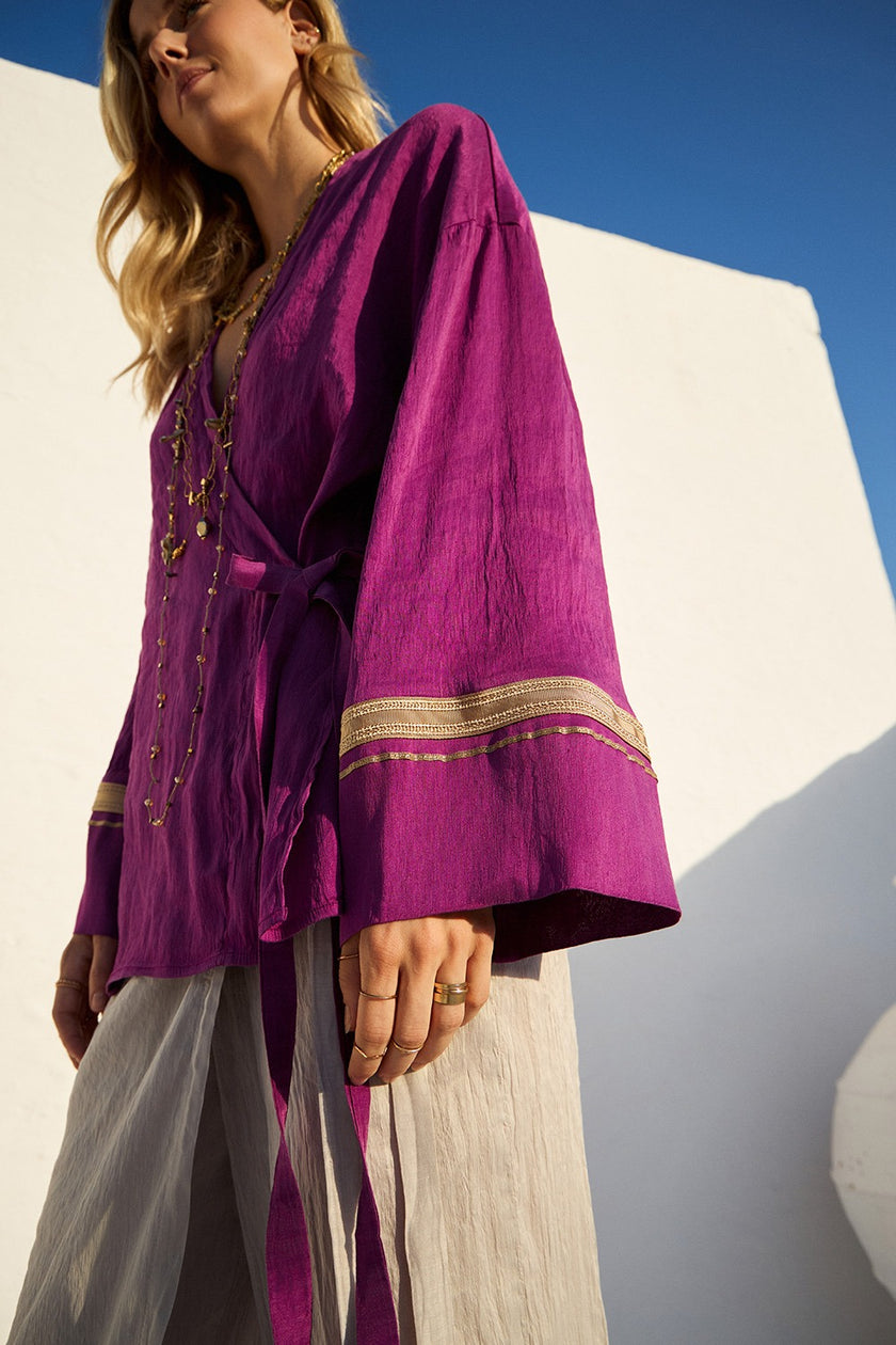 Aurelia Botanical Silk Dress