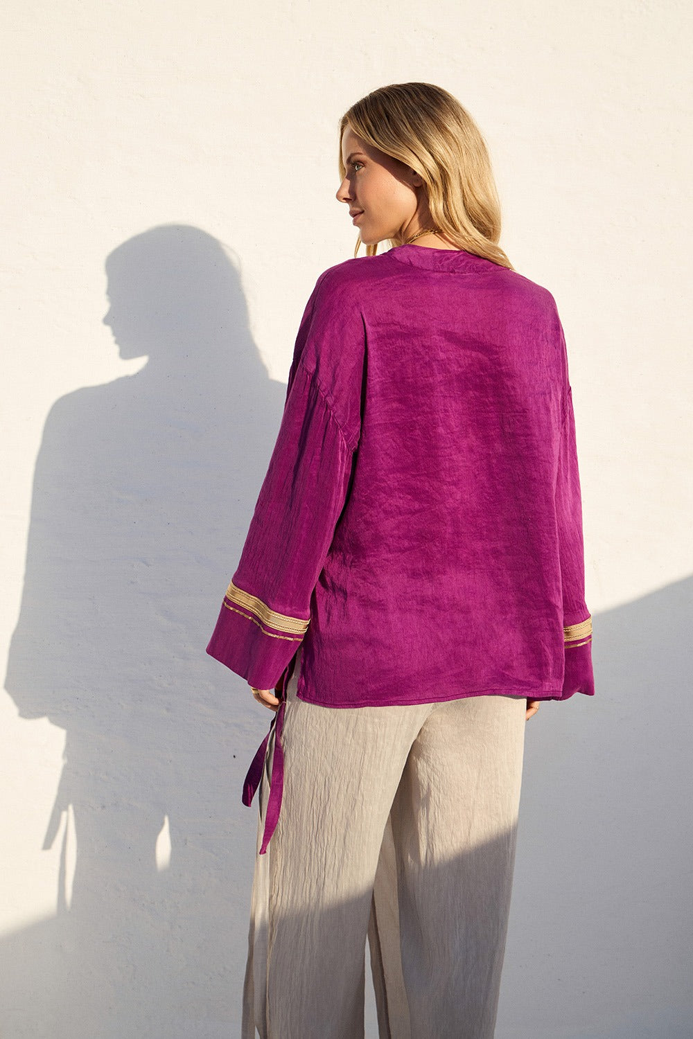 Aurelia Botanical Silk Dress
