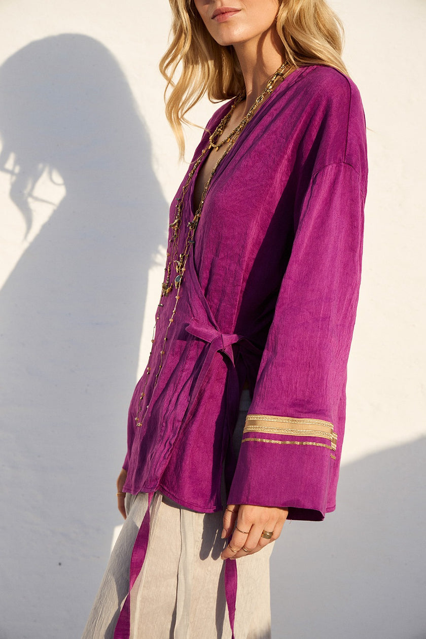 Aurelia Botanical Silk Dress