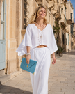 Symmetria Leather Clutch - Bag