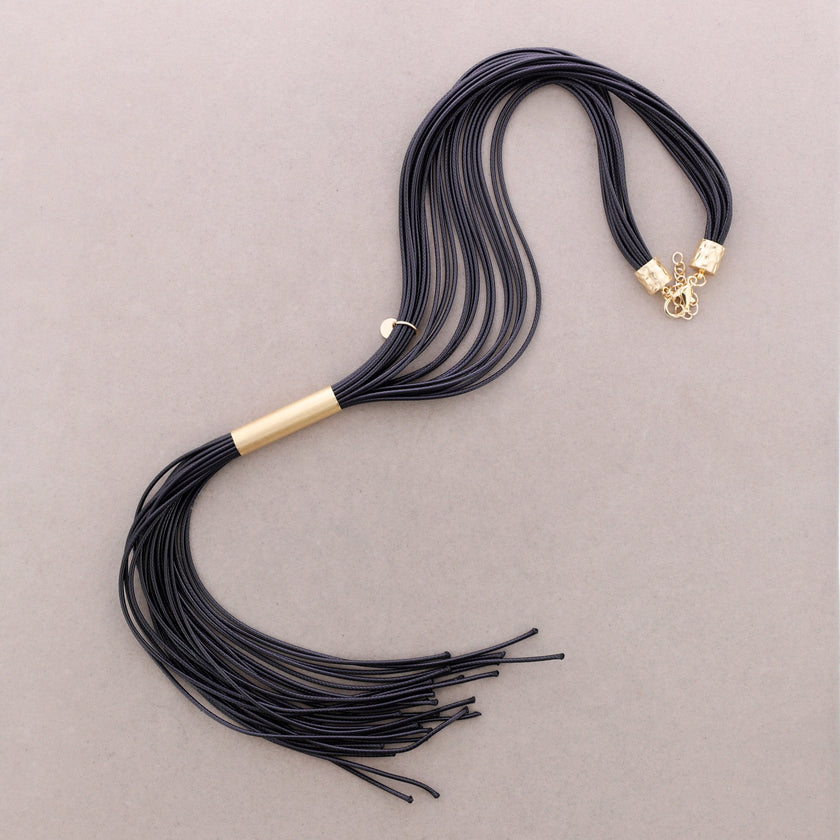 Sable | Adjustable Leather Necklace