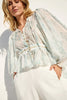 Floral  Noon Sun Blouse