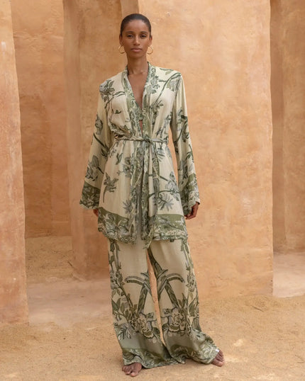 Pureness Of Heart - Modal Short Kimono - New Arrival