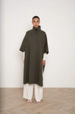 Élodie Kaki Foncé | Cape Coat