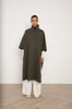 Élodie Kaki Foncé | Cape Coat