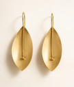 Orelha Brushed Stainless Steel Earrings