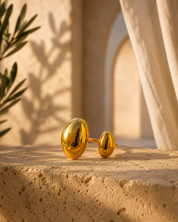 Paz Ring | Gold Plated