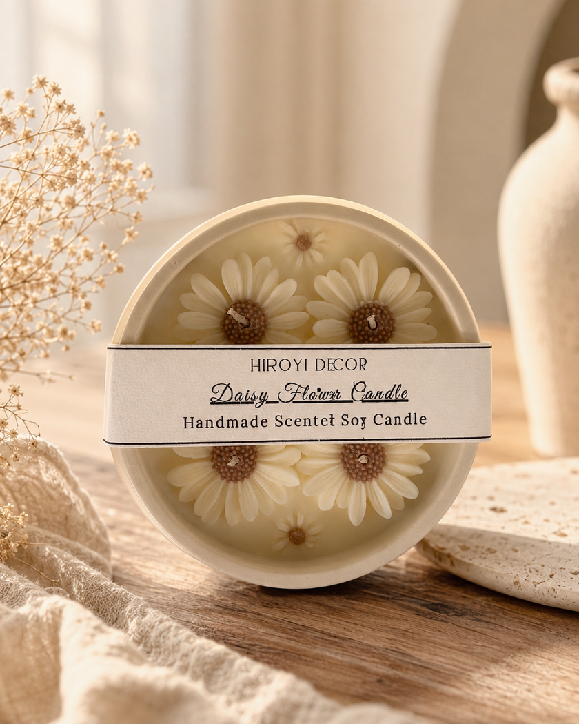 Daisy Flower | Vegan Scented Candle