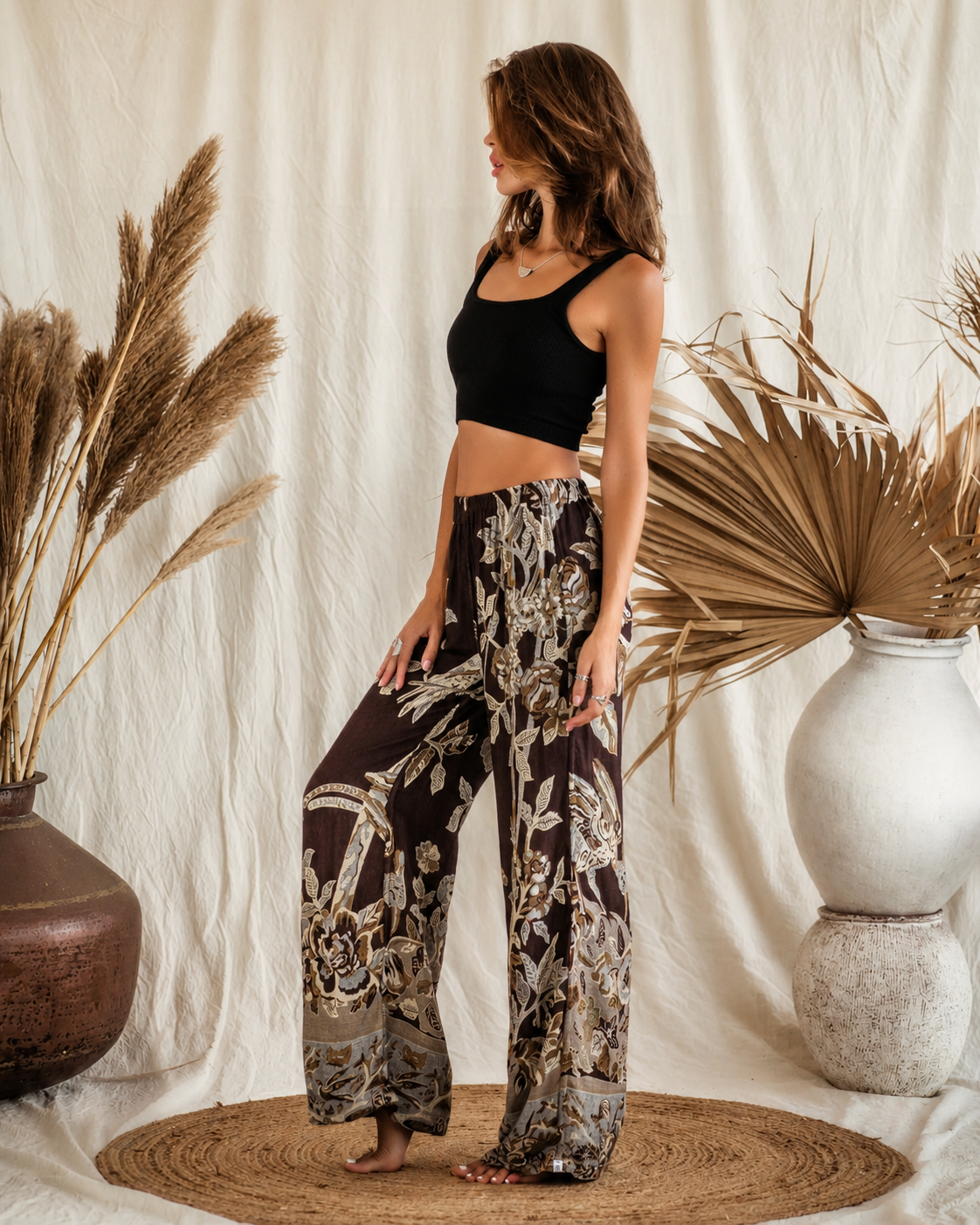 Burnt Umber - EcoVero Reversible Pants