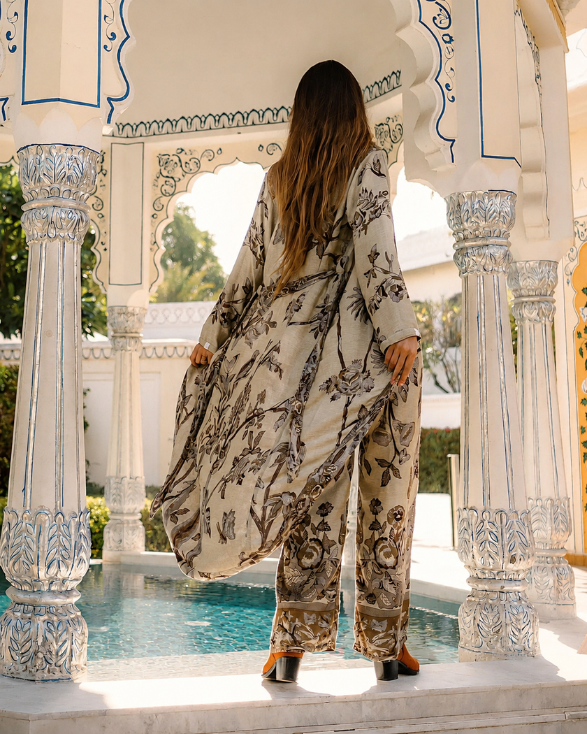 Burnt Umber - Original Reversible Kaftan