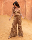 Queen Of The Dunes - Modal Bow Tie Top