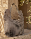 Portofino Pearl | Hand Woven Real Leather Bag