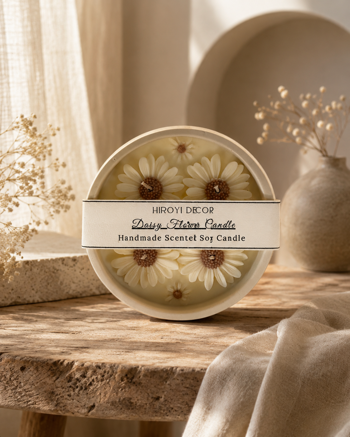 Daisy Flower | Vegan Scented Candle