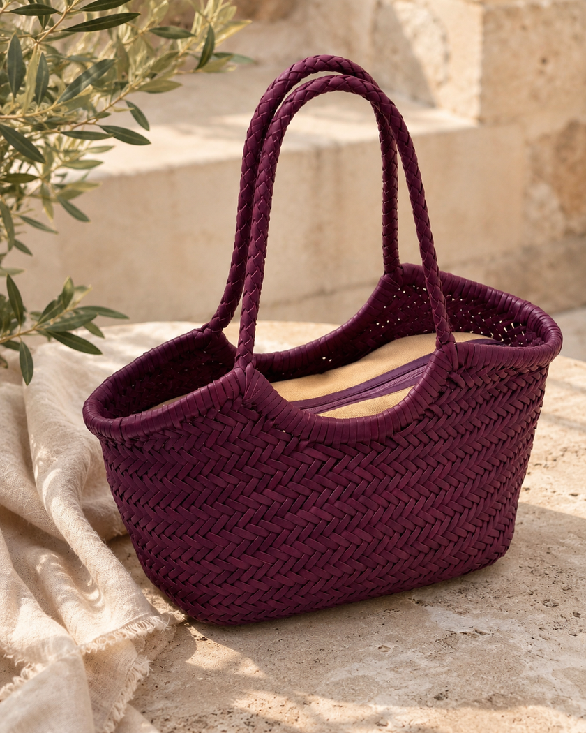 Vittoria | Hand Woven Real Leather Bag