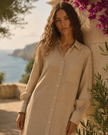Clemence Shirt Dress - La Calma