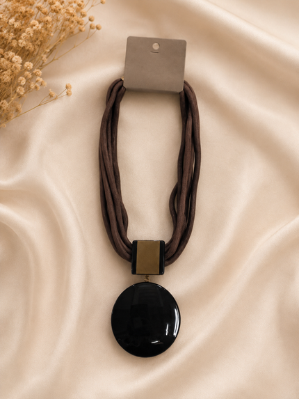Resin Pendant Choker