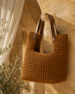Portofino Sunset | Hand Woven Real Leather Bag