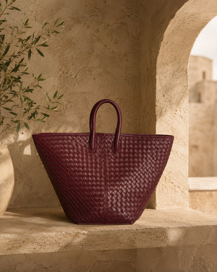 Seraphine | Handwoven Leather Bag