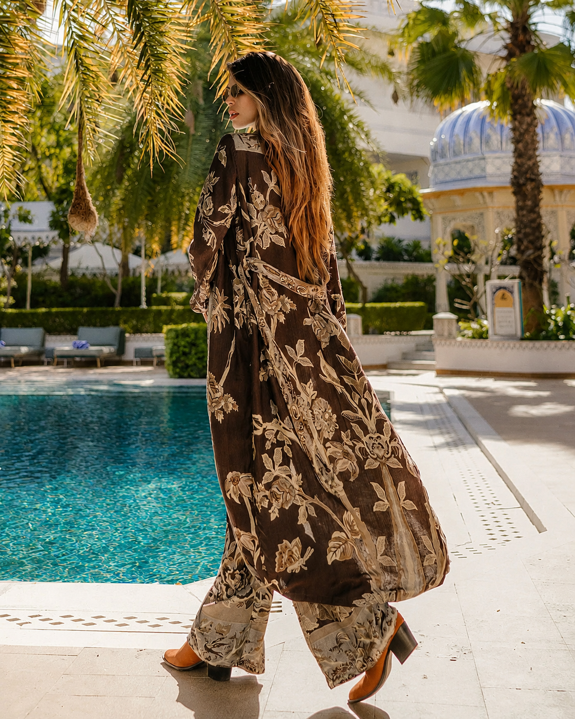 Burnt Umber - Original Reversible Kaftan