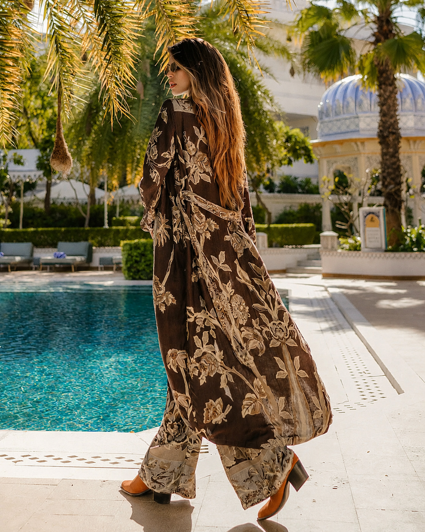 Burnt Umber - Original Reversible Kaftan