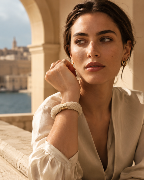 Orbit | Magnetic Mesh Bracelet