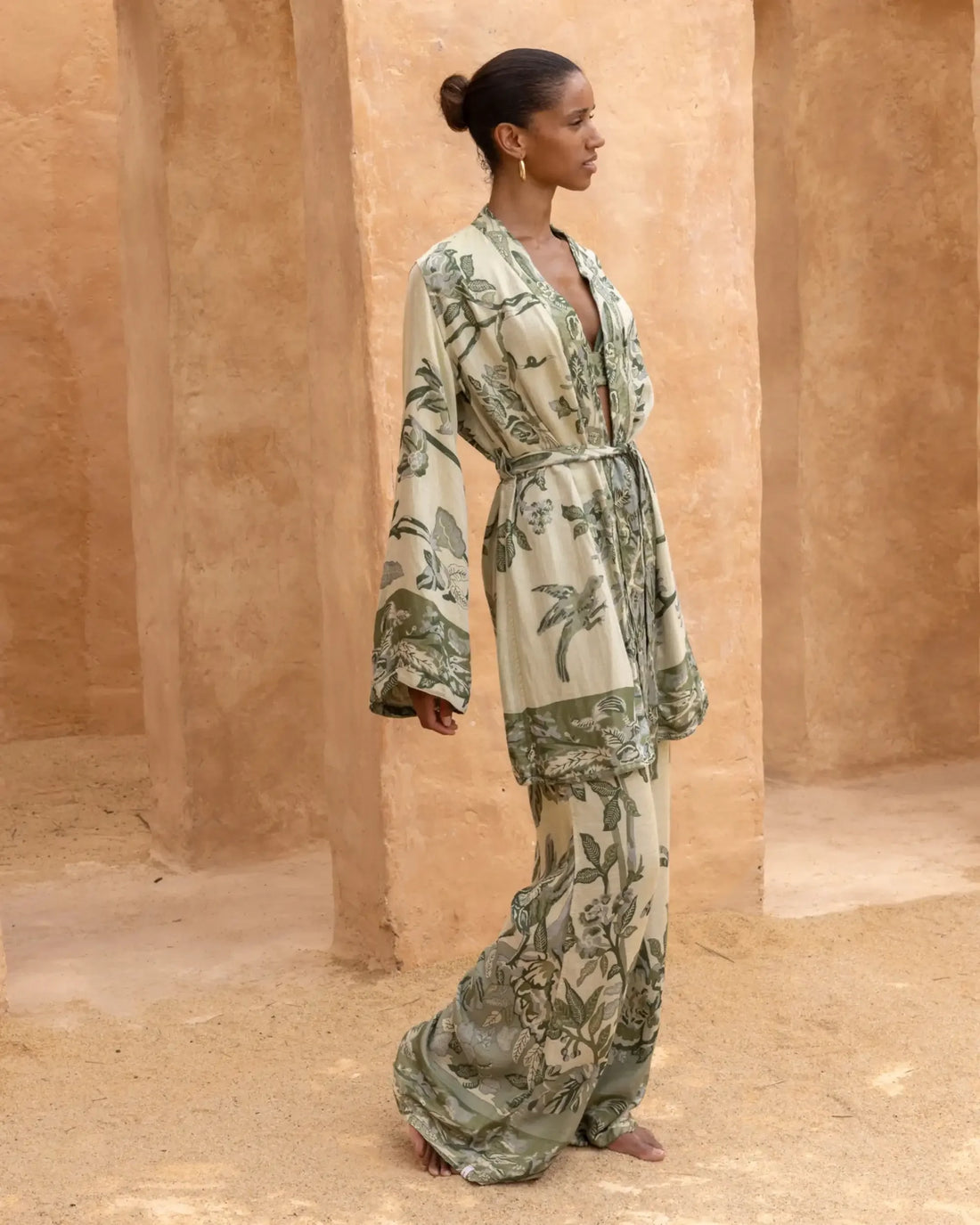 Pureness Of Heart - Modal Short Kimono - New Arrival