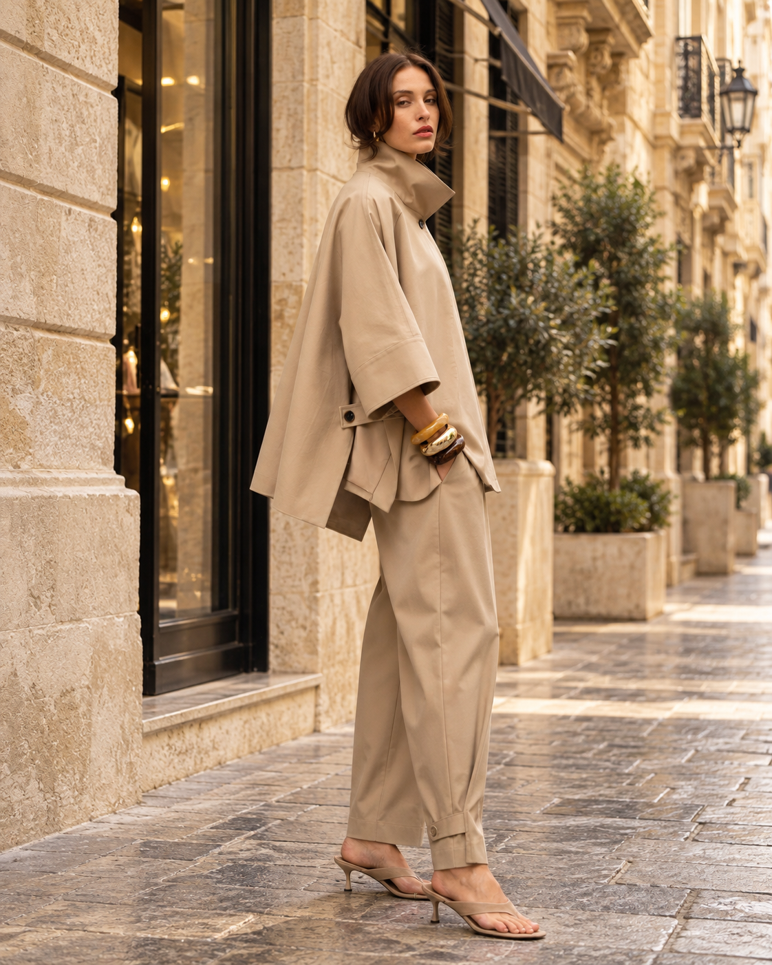 The Valletta | Cape Coat