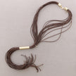 Sable | Adjustable Leather Necklace
