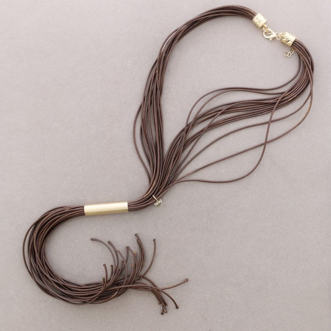 Sable | Adjustable Leather Necklace