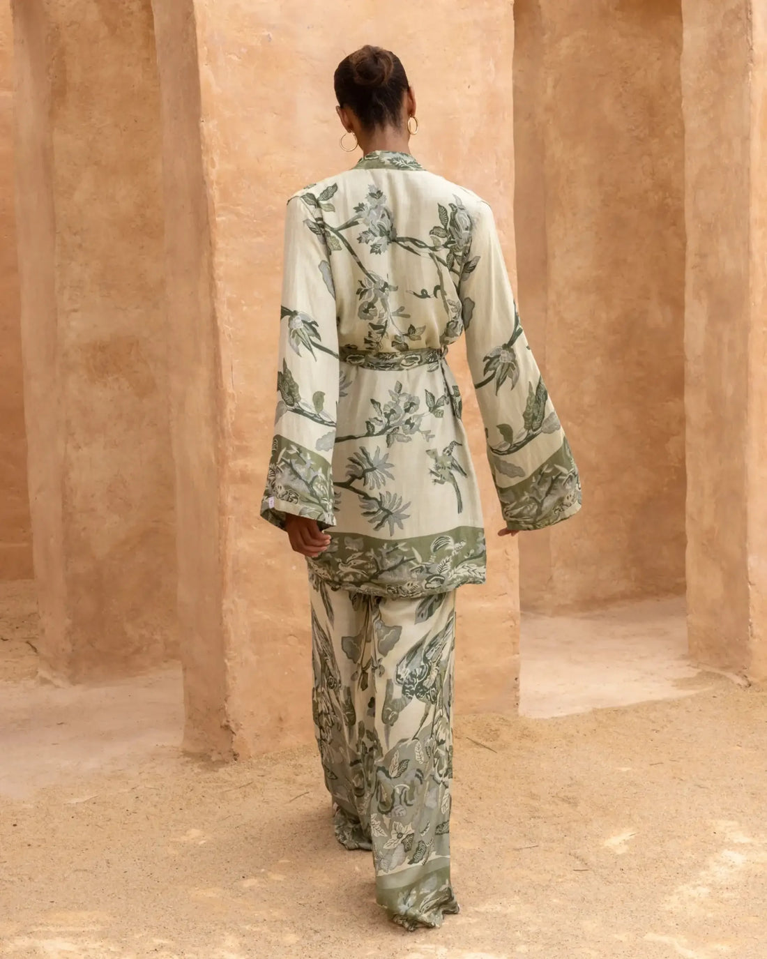 Pureness Of Heart - Modal Short Kimono - New Arrival