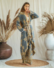 Forget Me Not - EcoVero Original Reversible Kaftan