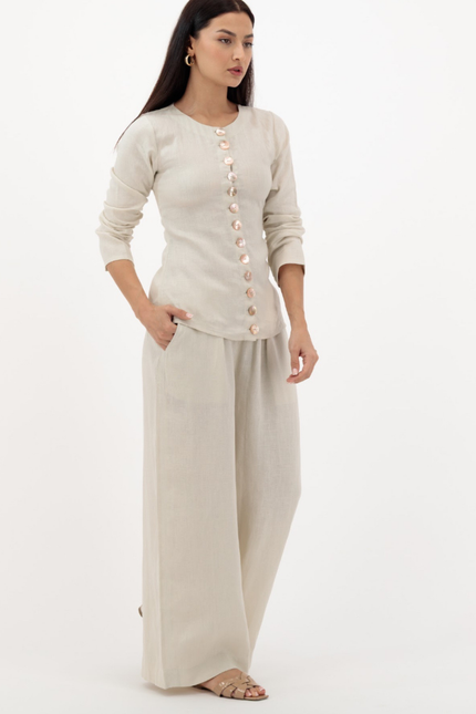 The Vest Set - 100% Organic Linen