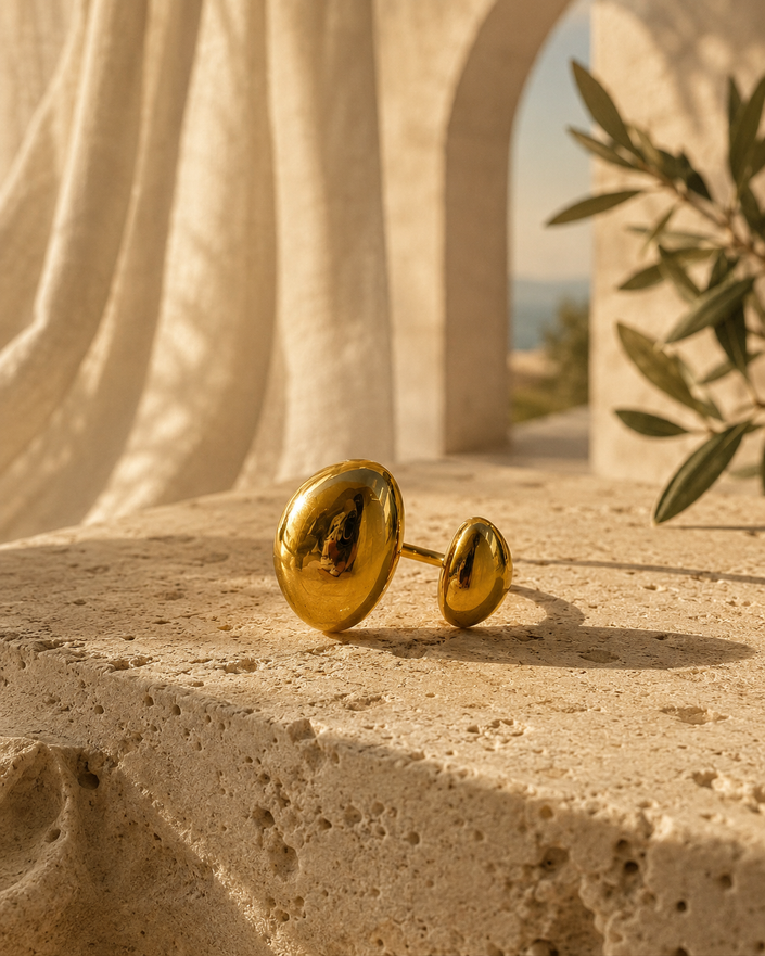 Paz Ring | Gold Plated
