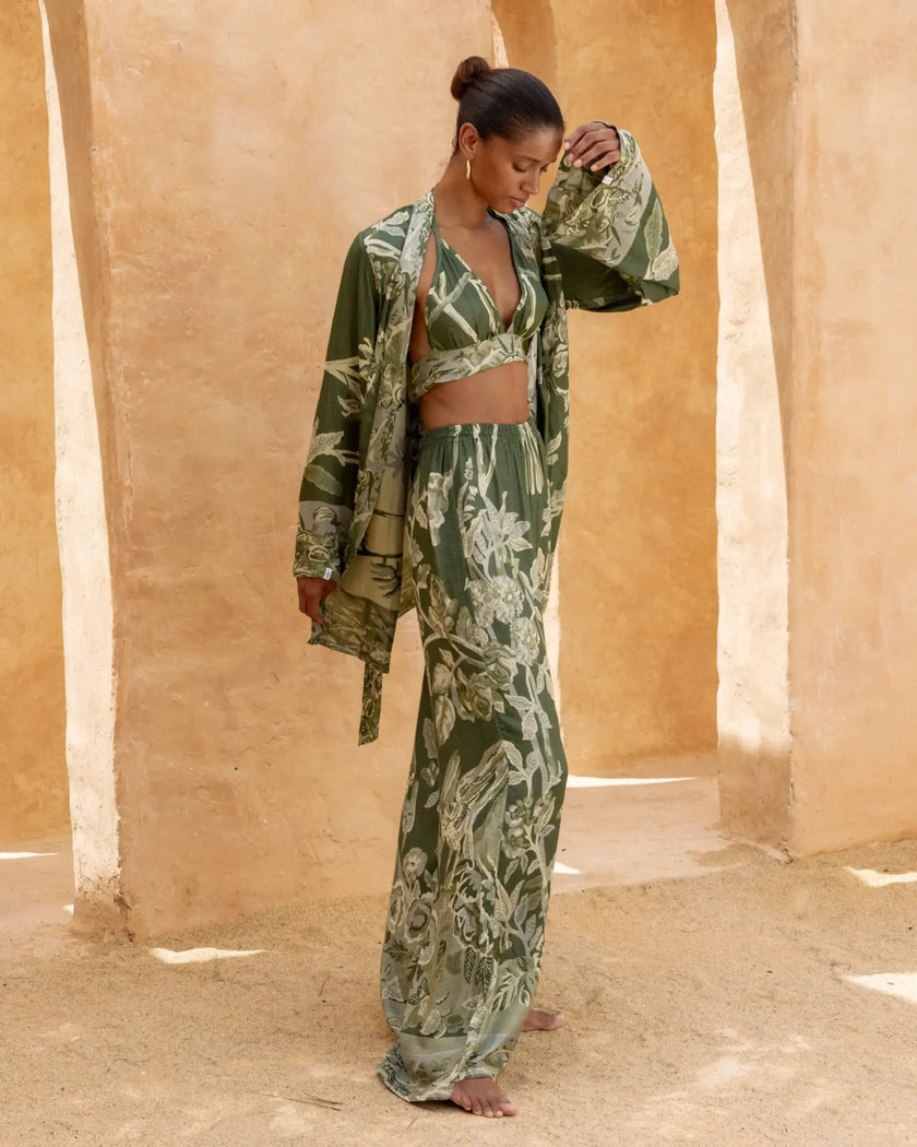 Pureness Of Heart - Modal Short Kimono - New Arrival